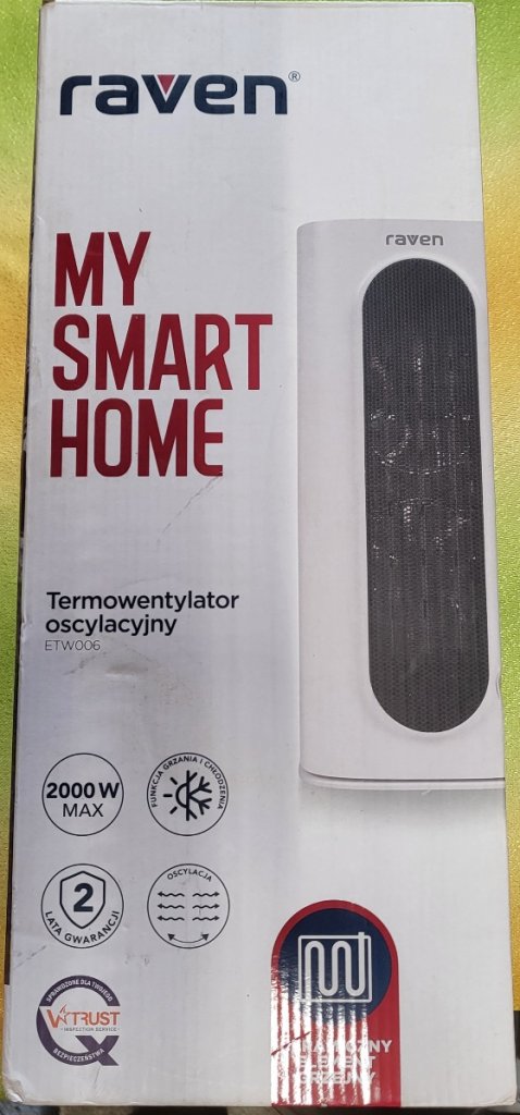 Termowentylator Raven Etw006