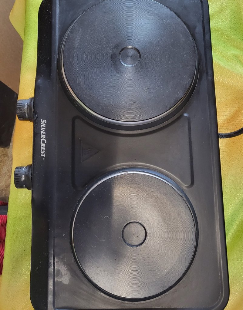 Kuchenka elektryczna 2 palnikowa 