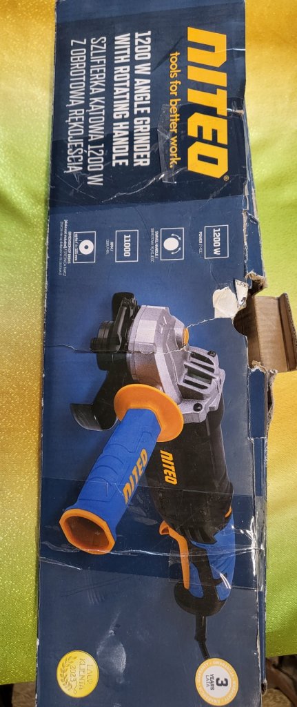 Szlifierka kątowa Niteo 